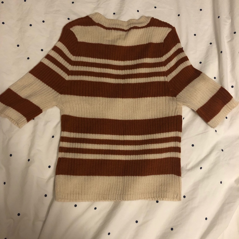 Striped Crop Sweater - Need Supply - Picture 5 of 5